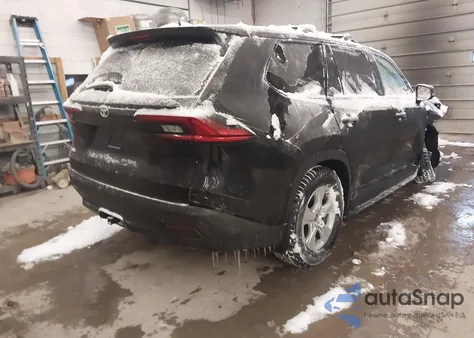 2025 Toyota Grand Highlander Le из США, поврежденный, VIN 5TDAAAB52SS089716